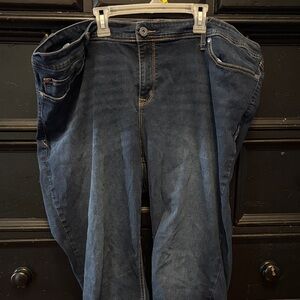 Torrid Dark Blue Straight Leg Jeans